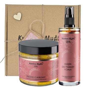 KWIATOWY ZESTAW DOMOWE SPA 100% NATURALNY PREZENT