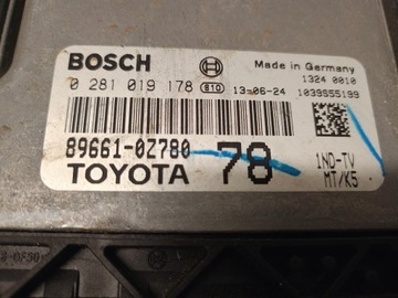 JEDNOTKA MOTORU 89661-0Z780 TOYOTA AURIS II 1.4 D4D
