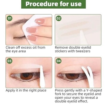 ЛЕНТЫ ДЛЯ ОПУСКАНИЯ ВЕК 240 шт, корректирующий набор + БЕСПЛАТНО