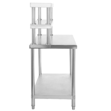 STÓŁ ROBOCZY HDF ZE STALI NIERDZEWNEJ HIGIENICZNY