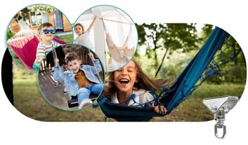 Набор креплений для сиденья-гамака с веревочной ручкой, 1 шт.