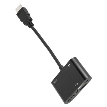Мультимедийный интерфейс HD к адаптеру мультимедийного интерфейса VGA KN