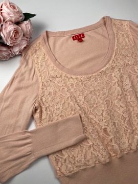 BOX DAMSKI Zestaw MIX bluzki swetry longsleeve szary beżowy 6szt USA roz. L
