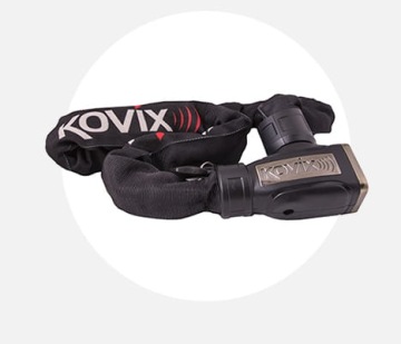 Цепь страховочная с сигнализацией KOVIX KCL8-120