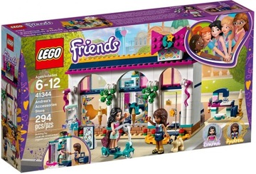 Klocki LEGO Friends 41344 - Sklep z akcesoriami Andrei