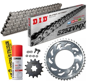 ZESTAW NAPĘDOWY DID ZVMX SUN YAMAHA TDM 900 02-13
