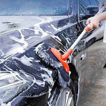 Obrotowa podwójna główka szczotki Mop do elektrycznego samochodu Auto dostarcza