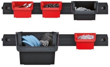 ПОДДОНЫ ОРГАНАЙЗЕРЫ КОНТЕЙНЕРЫ МОНТАЖНЫЕ ПОЛОСКИ НАБОР ИЗ 16 ШТ.