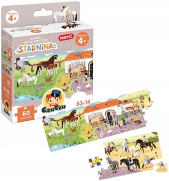 CzuCzu Puzzle panoramiczne Stadnina