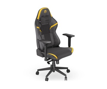 Fotel dla gracza Endorfy Scrim YL EY8A003 do 120 Kg Poduszki Czarno-żółty
