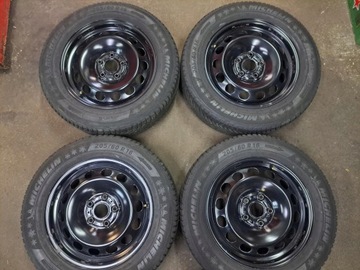 4× DISK OCELOVÝ VOLKSWAGEN OE 5Q0601027AM/BM 6.0" X 16" 5X112 ET 43