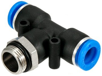 ZŁĄCZKA AUTO TRÓJNIK wtykowy 8 - 1/8 GZ łącznik T