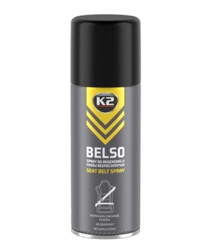 K2 BELSO SPRAY DO REGENERACJI PASÓW BEZPIECZEŃSTWA 400ML