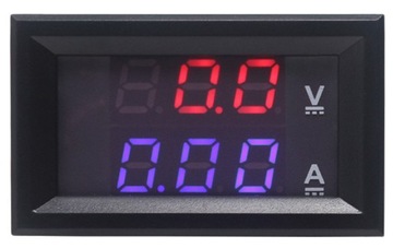 Moduł Woltomierz Amperomierz montażowy 0-100V 10A