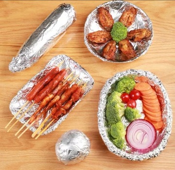 ФОЛЬГА АЛЮМИНИЕВАЯ 1,4кг ПИЩЕВАЯ ГАСТРОНОМИЯ КЕЙТЕРИНГ ТОЛЩИНА 44см