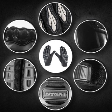 Мотоциклетные перчатки Перчатки для мотоцикла Скутер Quad Strong Full Short XL