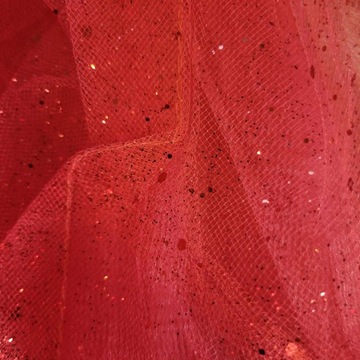 tiulowa spódniczka Tutu CZERWONA