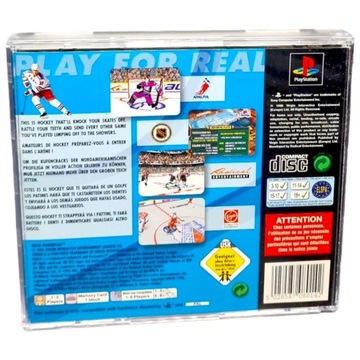 NHL Powerplay 96 PSX PS1 PS2 PS3 retro hockey