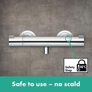 HANSGROHE bateria prysznicowa TERMOSTATYCZNA + zestaw Tempesta GROHE