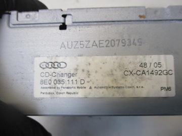 AUDI A3 8P CD-ЧЕЙНДЖЕР ПОСЛЕ ПОТОПА