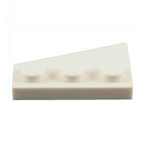 Lego Płytka 2x3 Prawa Biała 1szt. 43722,4179874