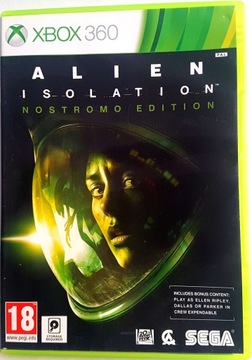 * ALIEN ISOLATION NOSTROMO EDITION PL * OBCY IZOLACJA XBOX 360 !!!