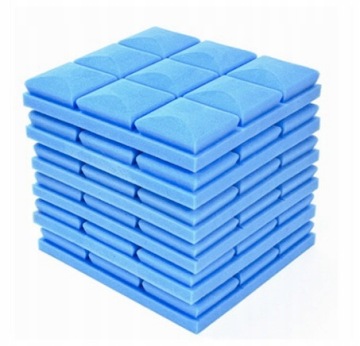 48x САМОКЛЕЯЩИЕСЯ КОВРИКИ ИЗ ПЕНЫ ДЛЯ ЗВУКА 4м2