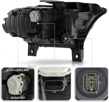 SVĚTLOMET SVĚTLA PŘEDNÍ FULL LED AFS - SADA DODGE DURANGO 2021-2023