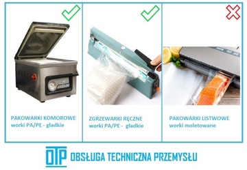 Пакеты для вакуумной упаковки пищевых продуктов 15х25, гладкие ПА/ПЭ, 100 шт.