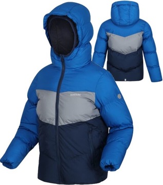 Dziecięca kurtka zimowa z kapturem Regatta RKN131 CS2 176cm 15-16L