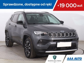 Jeep Compass II SUV Plug-In Facelifting 1.3 GSE T4 190KM 2022 Jeep Compass 4xe, Salon Polska, 1. Właściciel