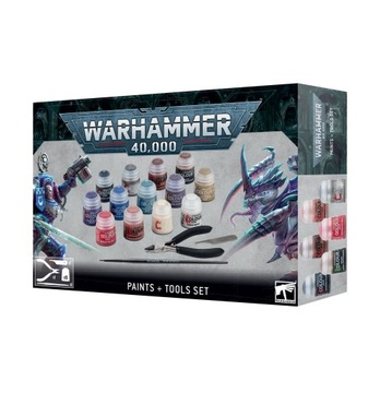 Warhammer Paints + Tools Set