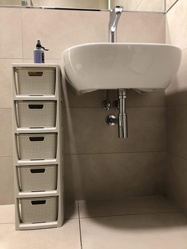 КНИЖНЫЙ ШКАФ, СУНДУК, ПОЛКА ДЛЯ ШКАФА, СТОЙКА С 5 КОРЗИНАМИ ИЗ РОТАГА КОРЗИНЫ ДЛЯ ВАННОЙ КОМНАТЫ BRANQ