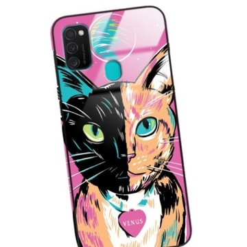 Etui GLASS do SAMSUNG M21 Case Nastolatki Wzory