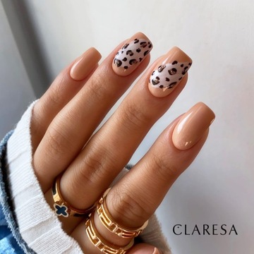 Бежевый гибридный лак для ногтей Claresa Nude Color Choice