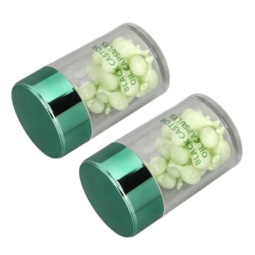 60 шт. Касторовое масло в капсулах для роста волос. Предотвращает потерю 9О.