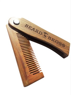 KARTACZ BEARD Щетка + расческа Складной футляр