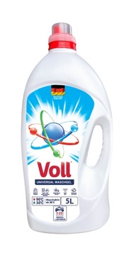 VOLL Niemiecki DE żel do prania białych kolorowych tkanin uniwersalny 5l