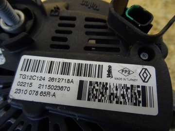 ALTERNÁTOR 1.5 DCI RENAULT CLIO IV CAPTUR I