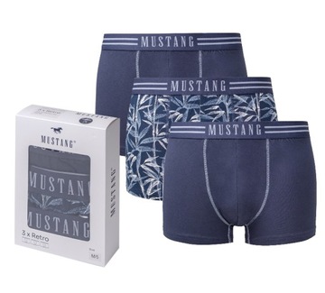 Bokserki Mustang True Denim 3-pack r. L