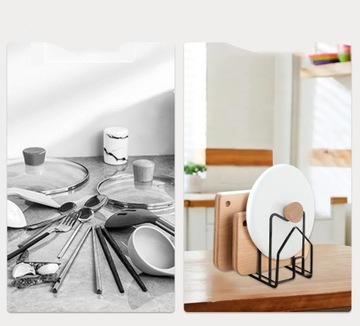 ОРГАНАЙЗЕР ПОДСТАВКА ДЕРЖАТЕЛЬ ДЛЯ ДОСКИ КРЫШКИ ТАРЕЛКИ КНИГИ МЕТАЛЛ