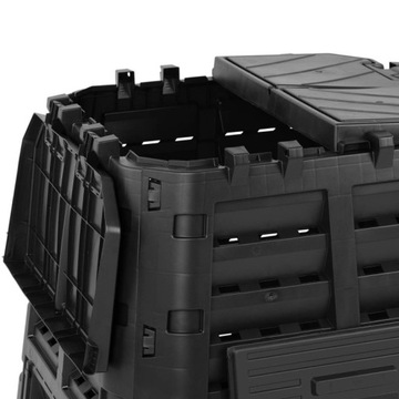 Садовый компостер для органических отходов 69 х 69 х 82 см 480 л