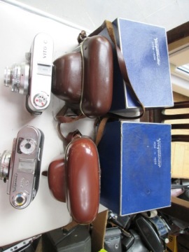 Voigtlander VITO CD И фотоаппарат VITO C - КОРОБКИ