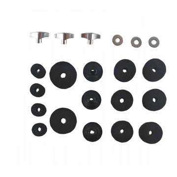 21 Replaceable felt pad for plates