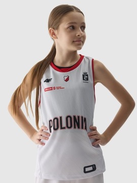 KOSZULKA BEZ RĘKAWKÓW 4F 4FTSS23TFSLM523-90S-122/128