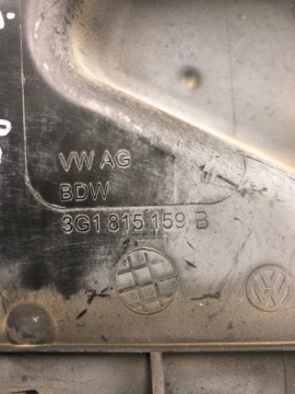 3G1815159B, Blende Abdeckung RYNNA PODSZYBIA VW PASSAT B8 3G1815159B | thumb 2
