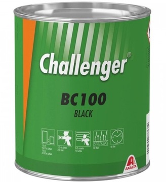 Lakier bazowy Challenger AXALTA BC100 BLACK 3,5L