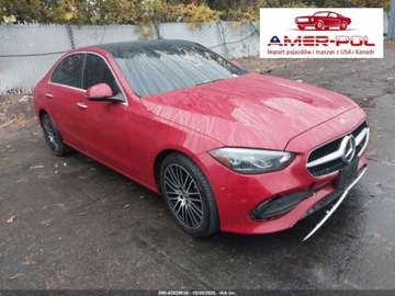 Mercedes Klasa C W206 2024 Mercedes-Benz Klasa C 2024r., 4x4, 2.0L 2.0 Hybryda 255KM