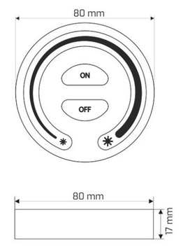 RF КОНТРОЛЛЕР ОСВЕЩЕНИЯ С ДИСТАНЦИОННЫМ УПРАВЛЕНИЕМ ДИММЕРОМ