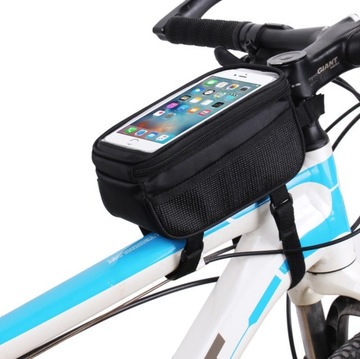 SAKWA TORBA TOREBKA ROWEROWA NA RAMĘ ROWER TELEFON WODOODPORNA ETUI 1l
